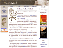 Tablet Screenshot of harismind.com